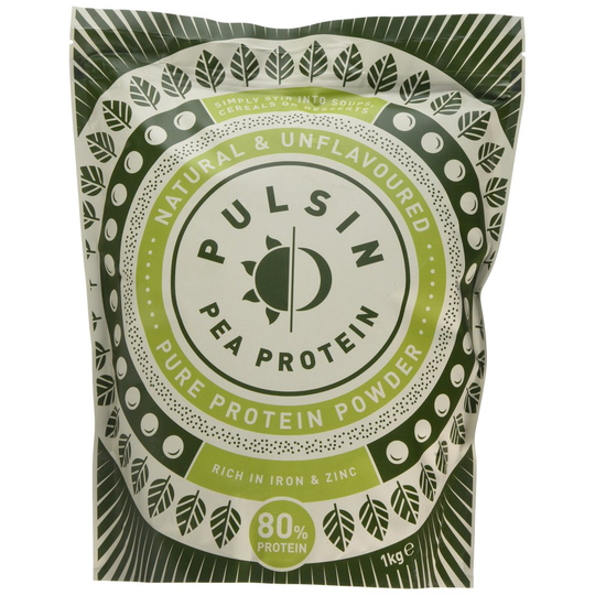 Pulsin' Unflavoured Pea Protein Powder, 1kg