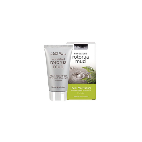 Wild Ferns Rotorua Mud, Calendula and Rosehip Oil New Zealand Facial Moisturiser
