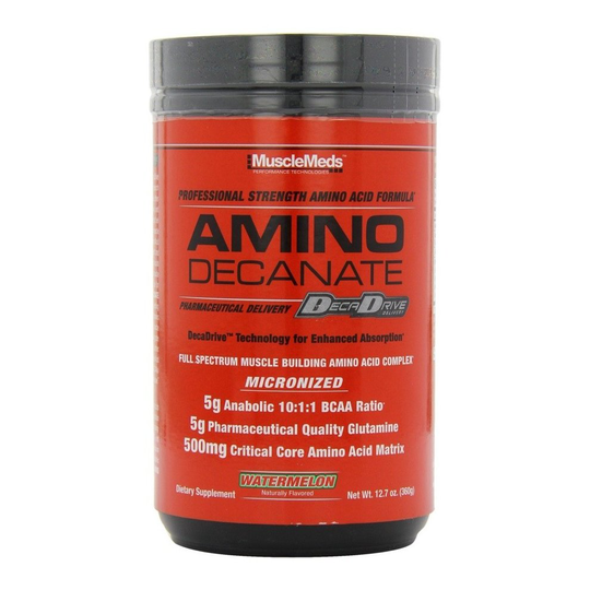 MuscleMeds Amino Decanate, Citrus Lime, 384g