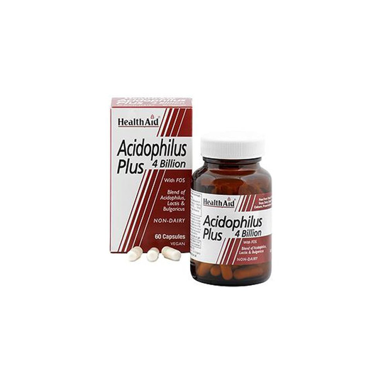 Healthaid Acidophilus Plus 4 Billion - 60 Vegicaps