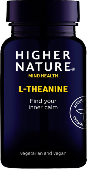 Higher Nature L-Theanine, 100mg, 30 VCapsules