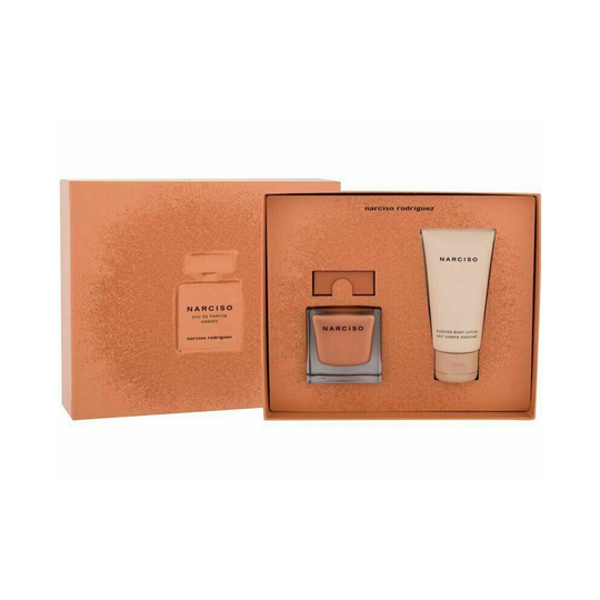 Narciso Rodriguez Narciso Ambree 50ml EDP & 50ml Body Lotion Gift Set For Her