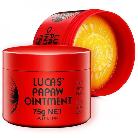 Australia Lucas Papaw Ointment 75g Skin Care Topical Application For Boils Burns Chafings Open Wounds Insect Bites Nappy Rash