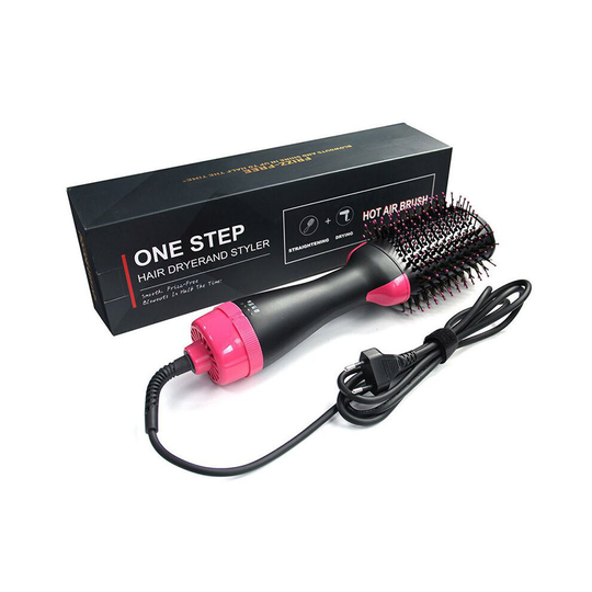 3-in-1 Electric Hot Air Brush | Hot Air Styler Brush
