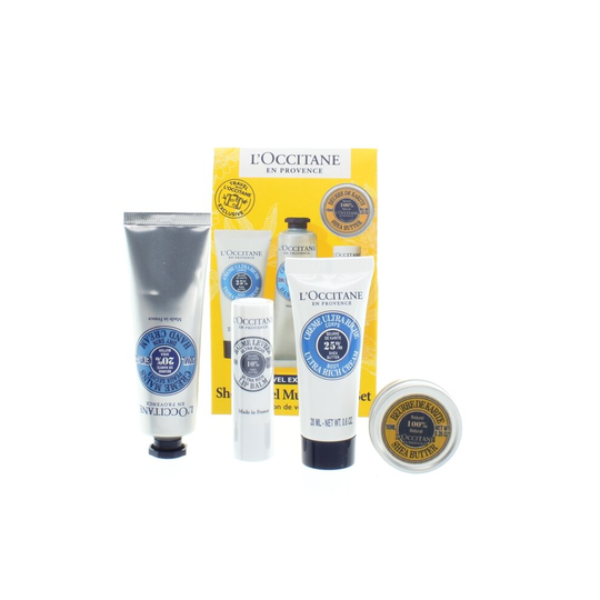 L'Occitane Skincare Gift Set Hand Cream Body Cream Lip Balm