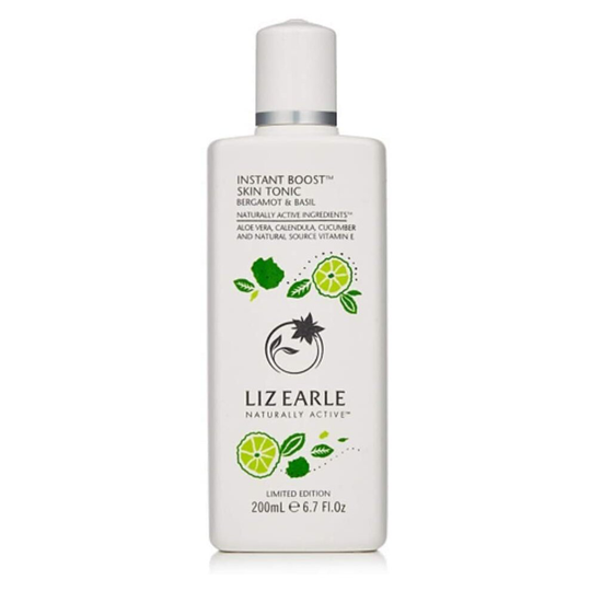 LIZ EARLE Instant Boost Skin Tonic BERGAMOT & BASIL, 200ml Ltd