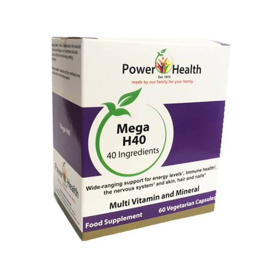Power Health Mega H40 Multi Vitamins & Minerals 60 capsules