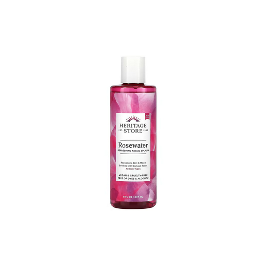 Heritage Store, Rosewater, Aromatherapy Water, Rose Petals, 240ml