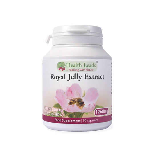 High Strength Royal Jelly Extract 3:1 (4% 10-HDA) 1260mg x 90 capsules