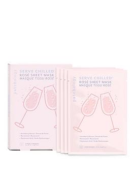 Patchology Serve Chilled Rosé Sheet Mask - 4 Pack