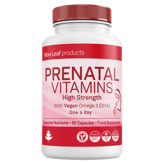 Prenatal Supplements Pregnancy Vitamins + Vegan DHA - (Full trimester)
