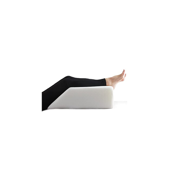 Restorology Leg Elevation Pillow for Sleeping - Supportive Bed Wedge Pillow for Circulation, Swelling, Foot & Knee Discomfort