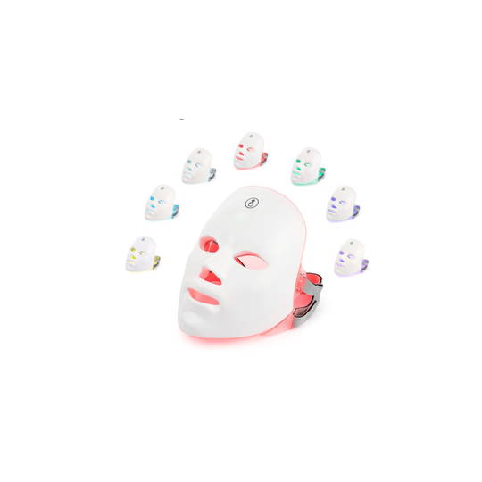USB Charge 7Colors LED Facial Mask Photon Therapy Skin Care Mask