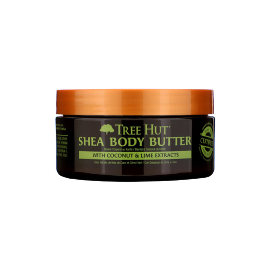 Tree Hut, Intense Hydrating Shea Body Butter, Coconut Lime, 198g