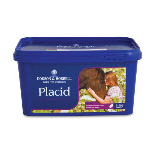 (1kg, Tub) Dodson & Horrell Placid Nervous System Supplement For Horses