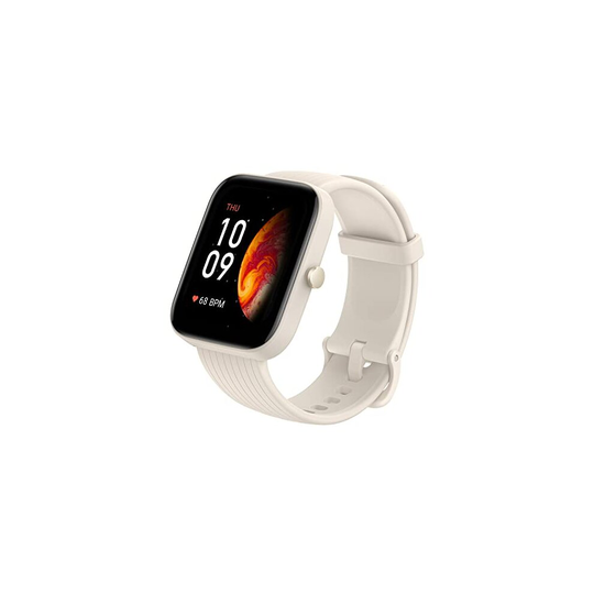Amazfit Bip 3 Pro Smart Watch Fitness Watch with 1.69" Color Display, Heart Rate, SpO2, Sleep, Stress Minitor, Sporst Watch with GPS, 60+ Sp