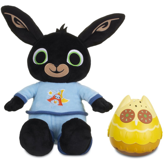 Time for Bed Bing and Owly Night Light, Kids Bedtime Light Show, Relaxing Music, Sleep Companion, Cbeebies, Help Sleep Routine, Age 10 months +