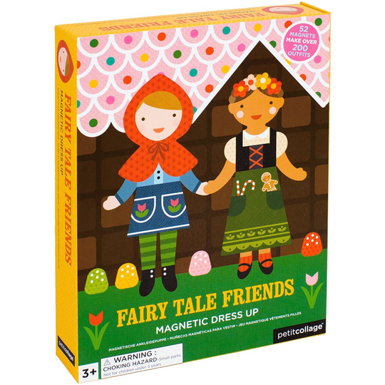 Petit Collage | Magnetic Game | Dressing Up Fairy Tale Friends