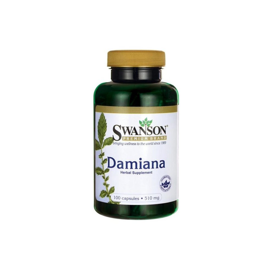 Swanson Damiana, 510mg - 100 caps