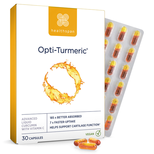 (30 Capsules) Healthspan Opti-Turmeric, Joint Support, Vegan