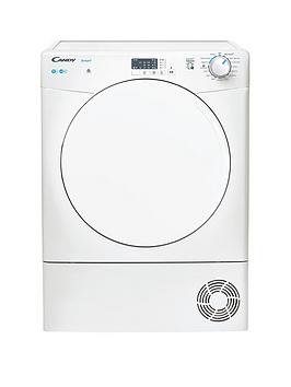 Candy Smart Csec9Lf-80 9Kg Condenser Tumble Dryer, With Smart Connectivity - White