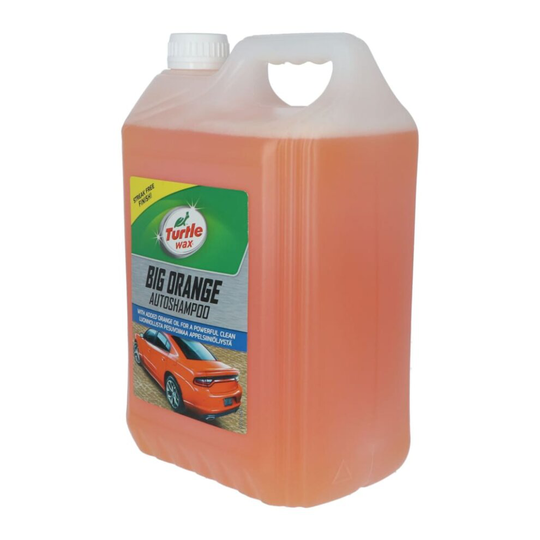 Turtle Wax Car Wash Shampoo Big Orange 5 L Car Wash Solution Vehicle Shampoo