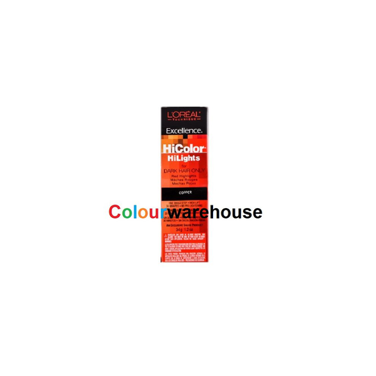 (Copper) L'Oreal HiColor Copper HiLights For Dark Hair Only