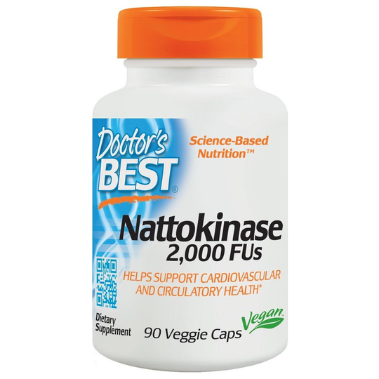 Doctor's Best Nattokinase, 2000 FUs - 90vcaps
