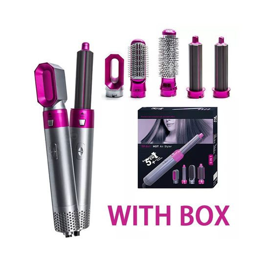 Hair Roller and Dryer 5 In 1 Volumizer and Styler Curling (UK plug )