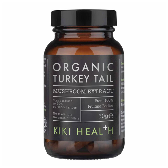 Kiki Health Organic Mushroom Extract Turkey Tail Powder 50g