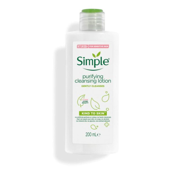 SIMPLE PURIFYING CLEANSING LOTION 200ML