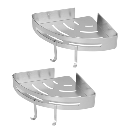 Adhesive Corner Shower Caddy | M&W