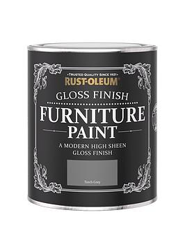 Rust-Oleum Gloss Finish 750 Ml Furniture Paint &Ndash; Torch Grey
