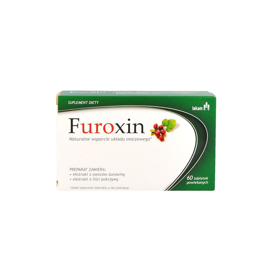Furoxin, urinary tract, drógi moczowe, 60 tabl