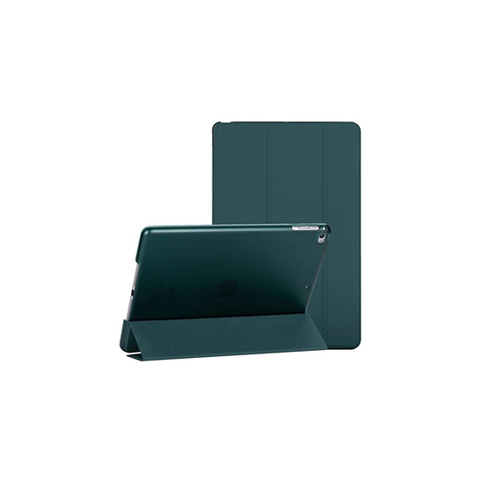 Smart Case For iPad 10.2-Inch 9th/8th/7th Generation 2021/2020/2019 with Auto Wake/Sleep Magnetic Lightweight Protective tablet cover (Emerald Green)