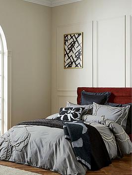 Ted Baker Magnolia Tufted 100% Cotton Percale 180 Thread Count Duvet Cover