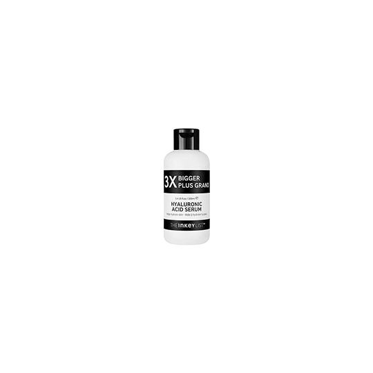 The INKEY List | 2% Hyaluronic Acid Hydrating Serum| Supersize| 3x Bigger | to Plump and Smooth Skin for All Skin Types | 100ml