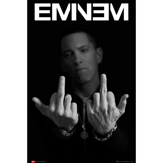 Eminem Finger Maxi Poster