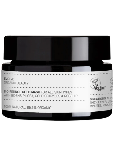 Evolve Bio Retinol Gold Mask Travel 30ml