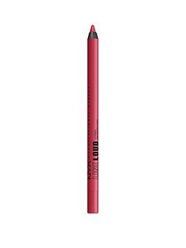 NYX PROFESSIONAL MAKEUP Longwear Line Loud Matte Lip Liner, 06 Ambition Statement, Women