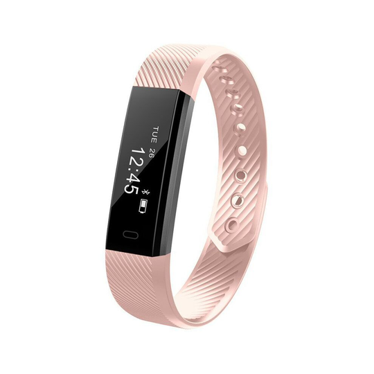 (Pink) Sleep Sports Fitness Activity Tracker Wrist Band
