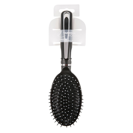 Vanessa Richards Professional Tangle Free Paddle Hair Brush Black