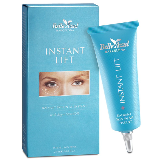 Belle Azul Instant Lift - Anti Wrinkle + Firming Eye Cream Rich in Vitamin E, Fatty Acids and Antioxidants 25 ml.