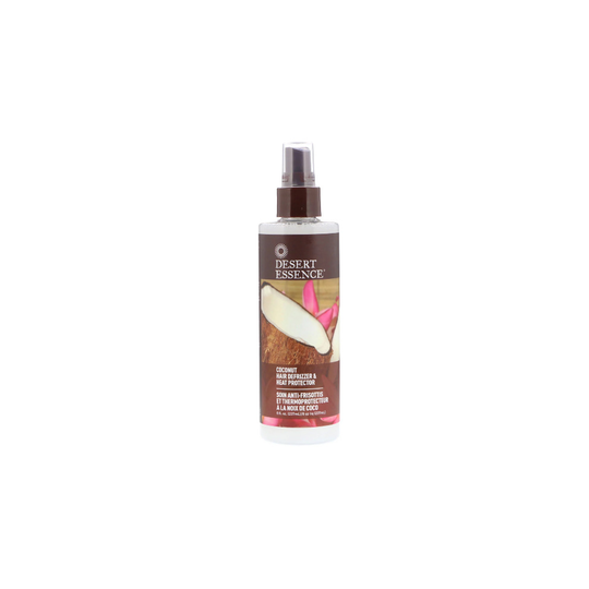 Desert Essence, Coconut Hair Defrizzer & Heat Protector, 237ml