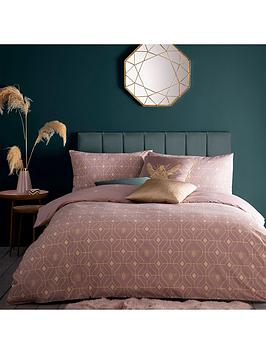 Riva Home Bee Deco Duvet Set Sb - Blush