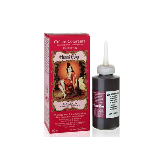 Henne Color Burgundy Henna Hair Colouring Cream 90 ml