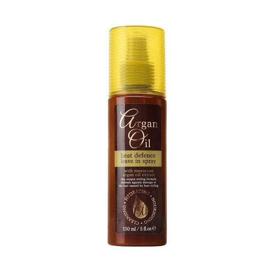 Heat Protector Leave In Spray Moroccan Argan Oil Extract hydrating Serum Hair Styling Protector Dry Hair Treatment