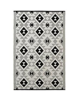 Very Home Tribal Indoor/Outdoor Flatweave