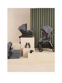 Silver Cross Wave Single to Double Travel System, Travel Pack incl. Car Seat - Lunar, One Colour