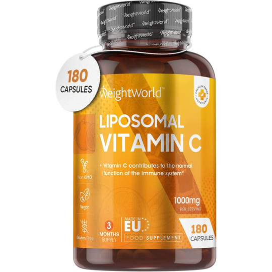 Liposomal Vitamin C Capsules 1000mg - 180 Capsules (3 Month Supply)